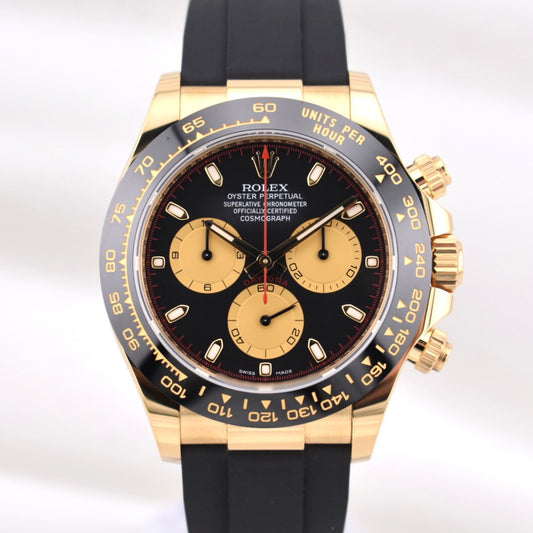 Rolex Cosmograph Daytona 'Paul Newman' Yellow Gold Oysterflex 116518LN 2021