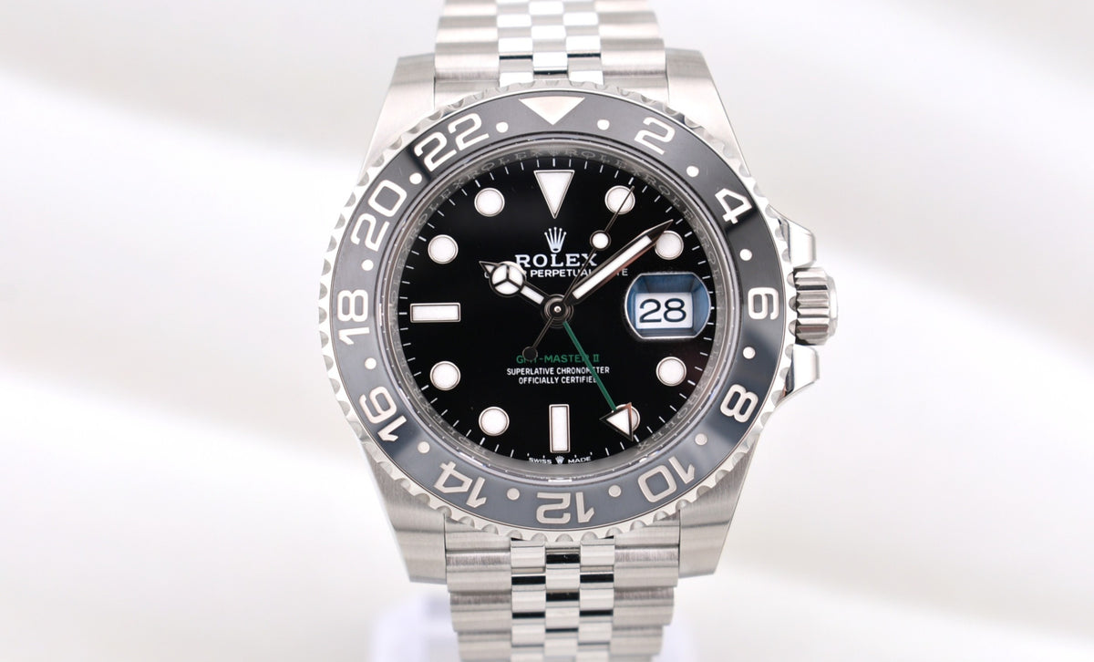 Rolex GMT Master II Bruce Wayne Jubilee Band 126710GRNR 2026