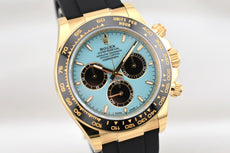 Rolex Daytona Tiffany Blue Yellow Gold Oysterflex 126518LN 2025