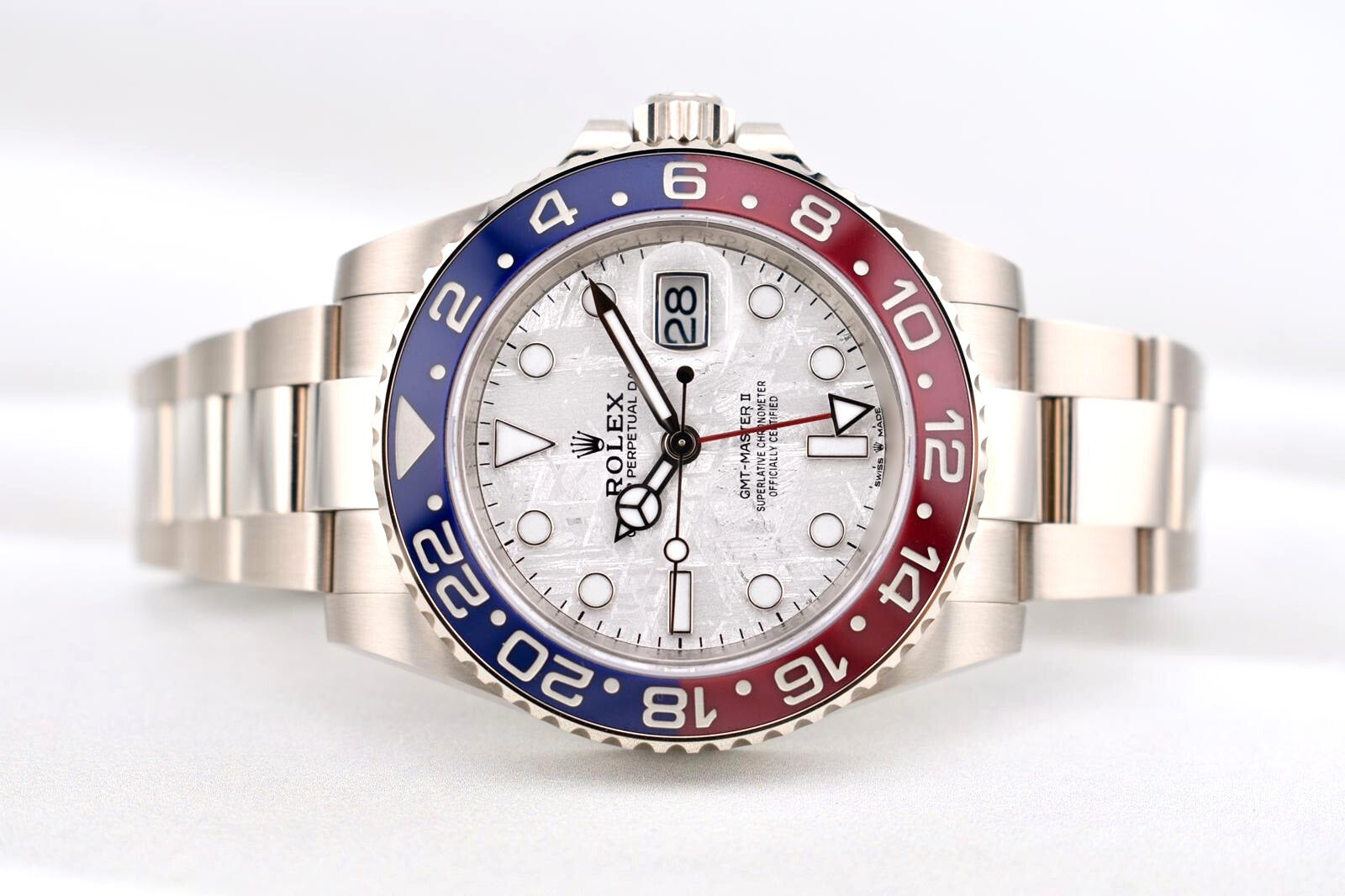 Rolex GMT Master II Pepsi Meteorite Dial 126719BLRO 2025