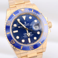 Rolex Submariner Date Yellow Gold Bluesy 126618LB 2022