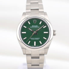 Rolex Oyster Perpetual 31 Green Dial 277200 2022
