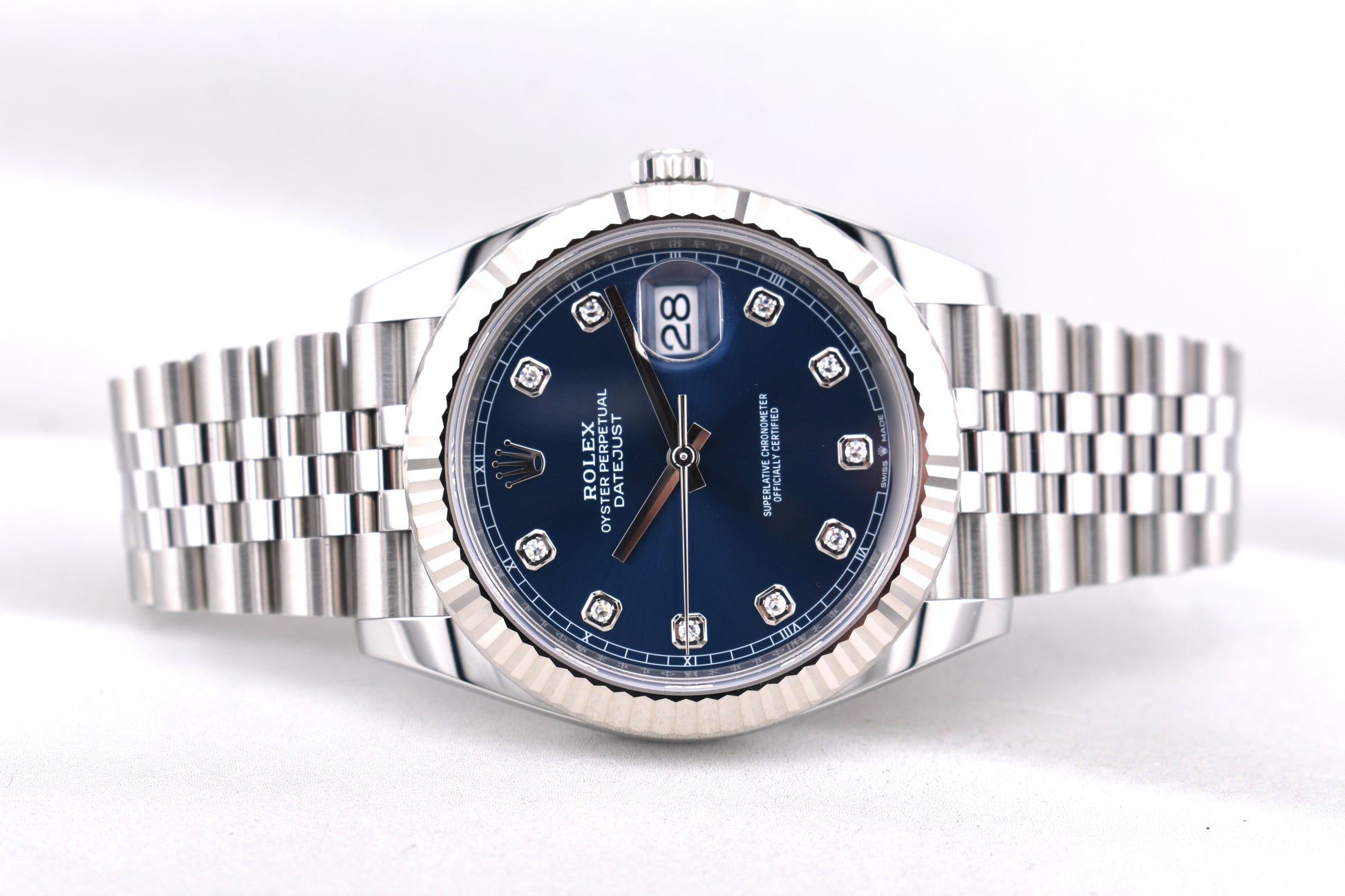 Rolex Datejust 41 Blue Diamond Dial 126334 2026