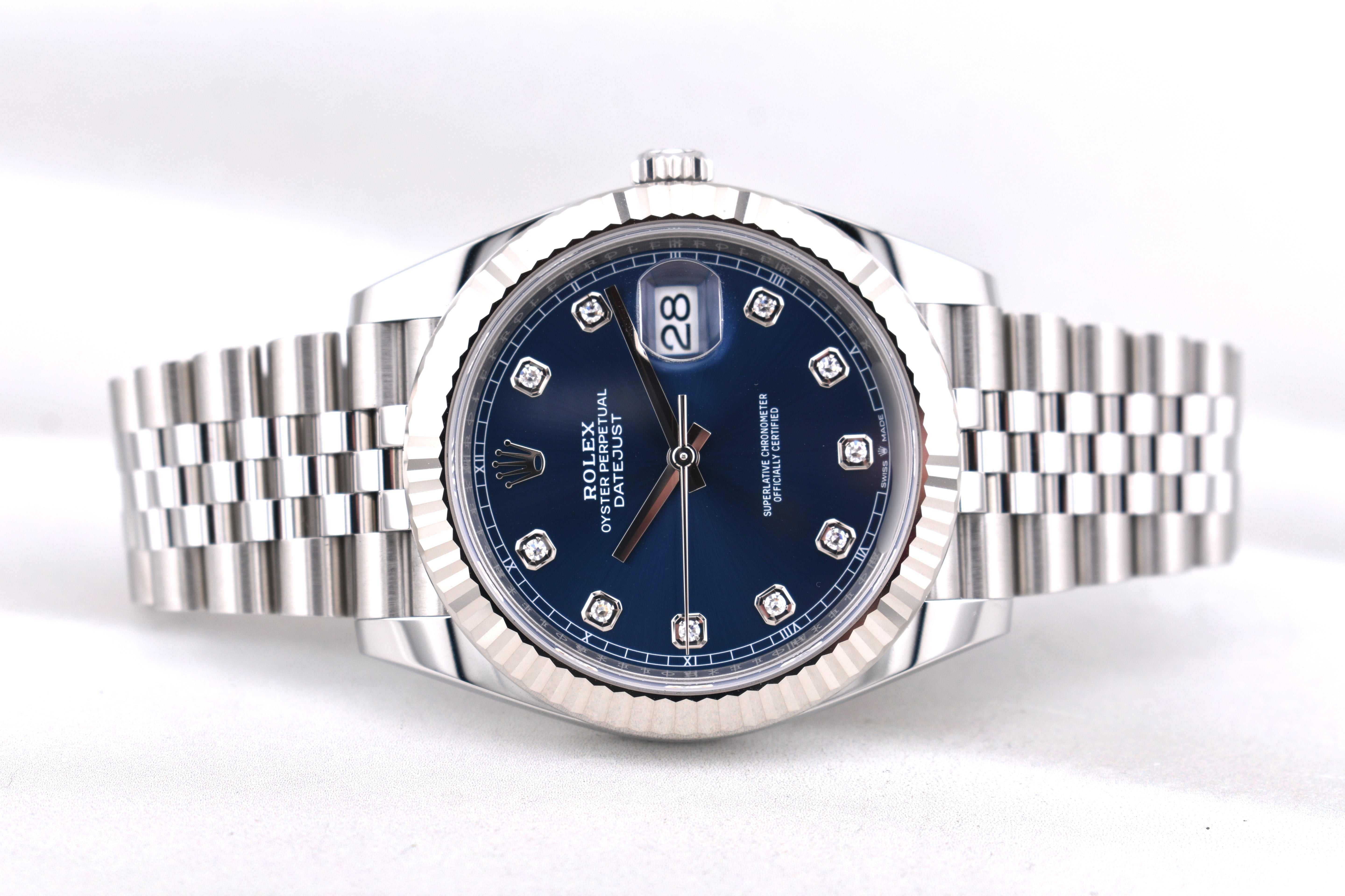 Rolex Datejust 41 Blue Diamond Dial 126334 2026