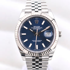 Rolex Datejust 41 Blue Index Dial 126334 2026