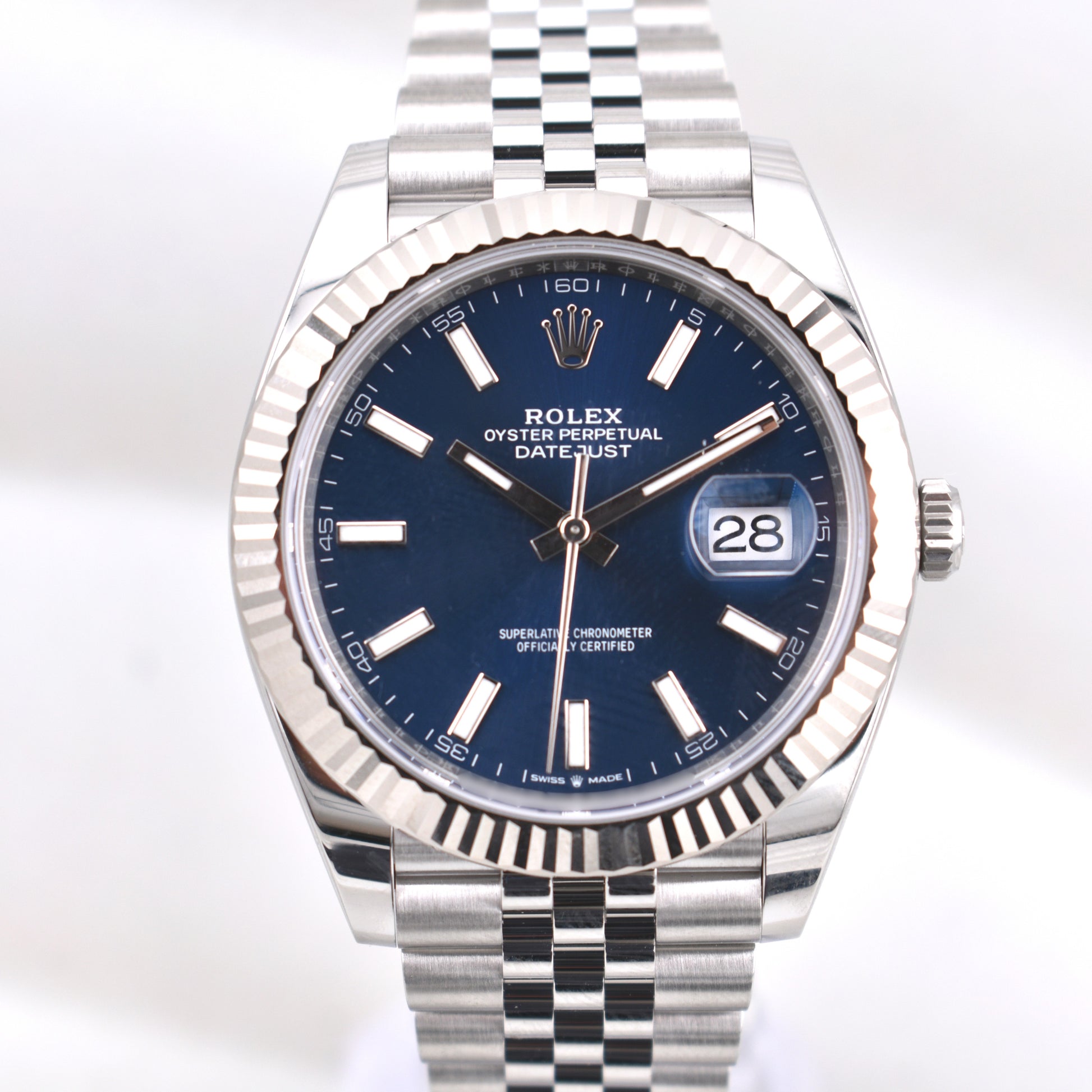 Rolex Datejust 41 Blue Index Dial 126334 2026