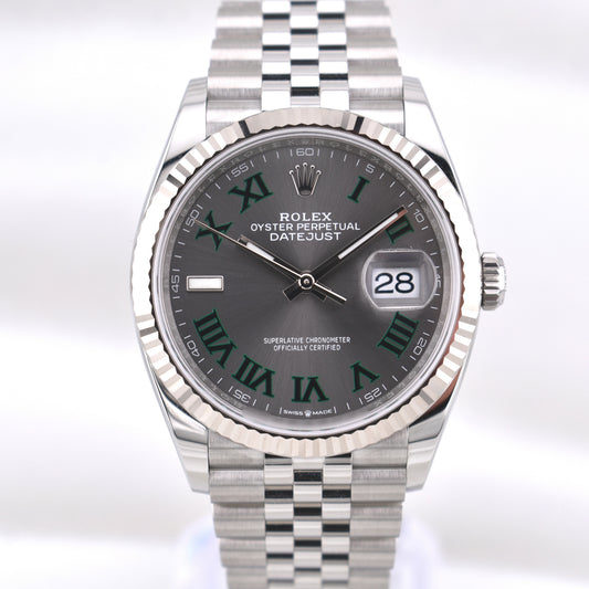 Rolex Datejust 36 Wimbledon Dial 126234 2023