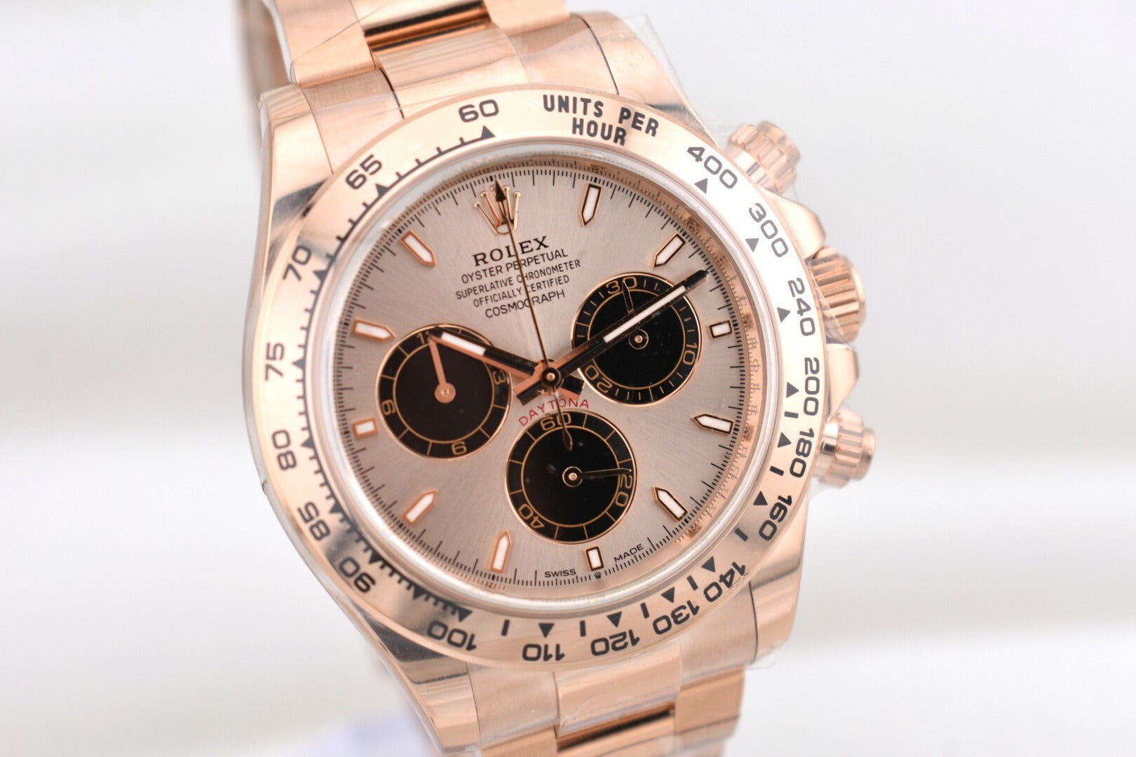 Rolex Daytona Sundust Dial Rose Gold 126505 2025