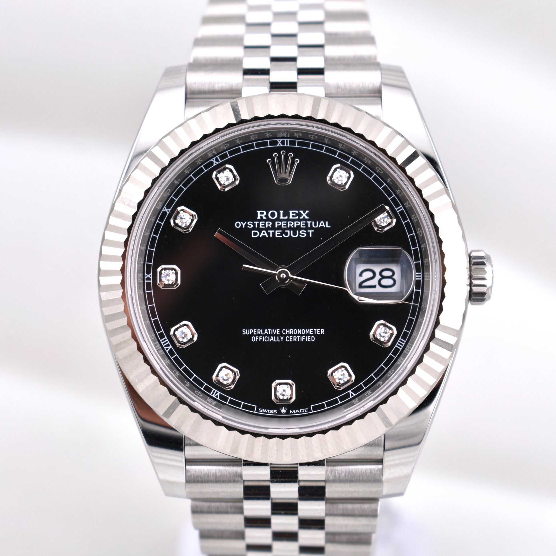Rolex Datejust 41 Black Diamond Dial 126334 2026