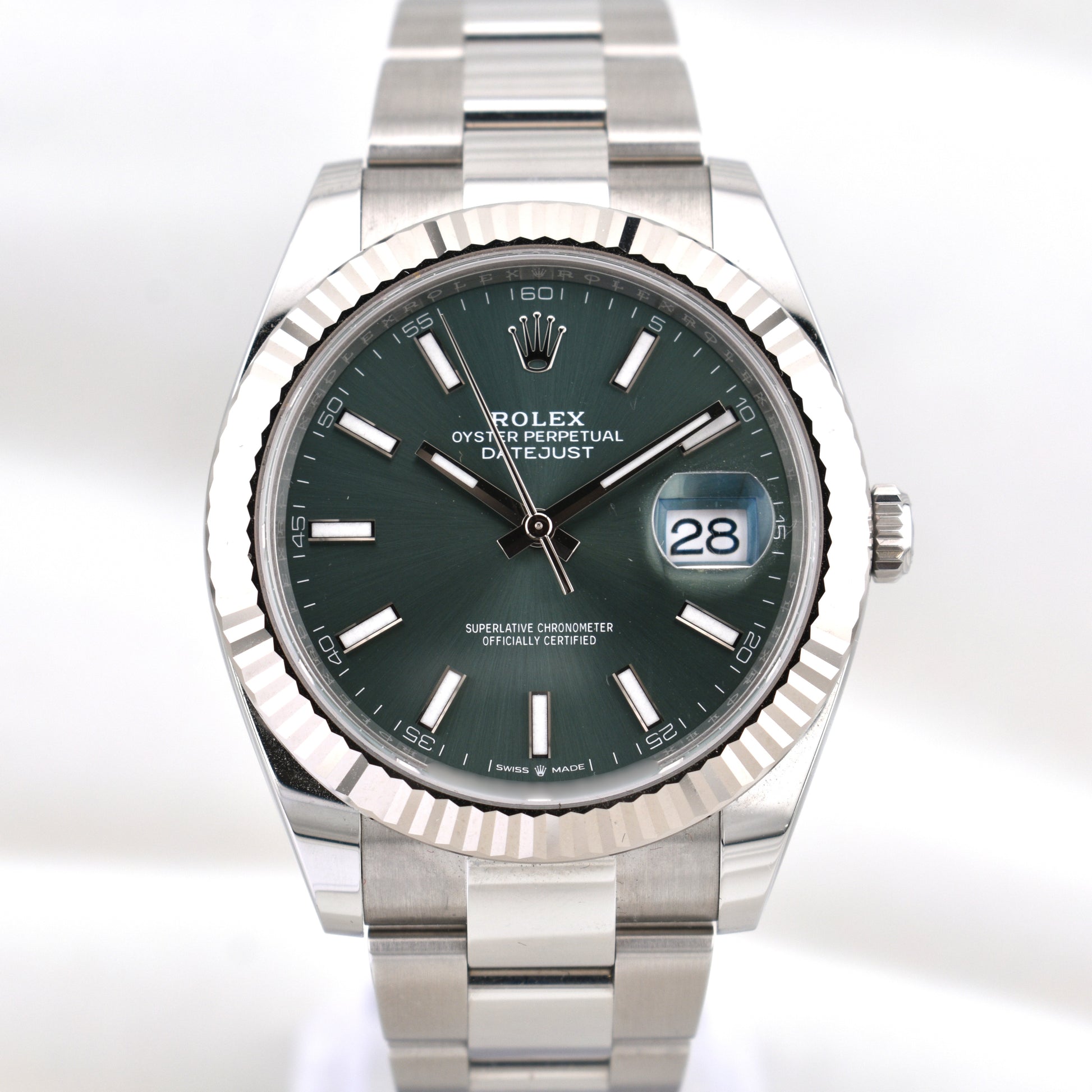 Rolex Datejust 41 Mint Green Dial 126334 2025