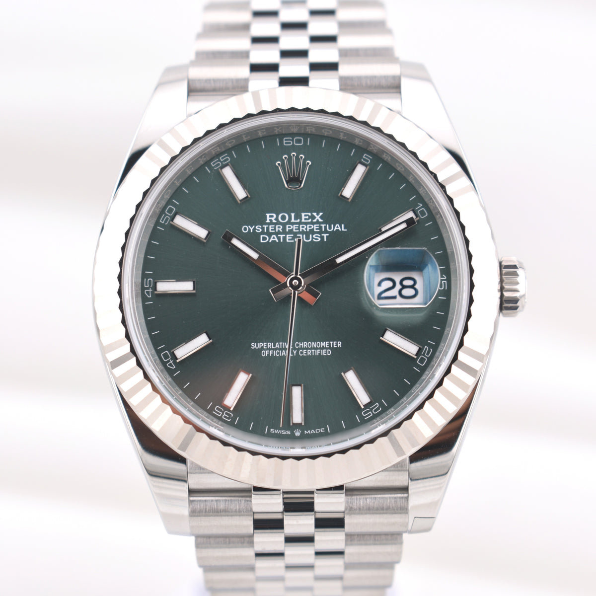 Rolex Datejust 41 Mint Green Dial 126334 2026