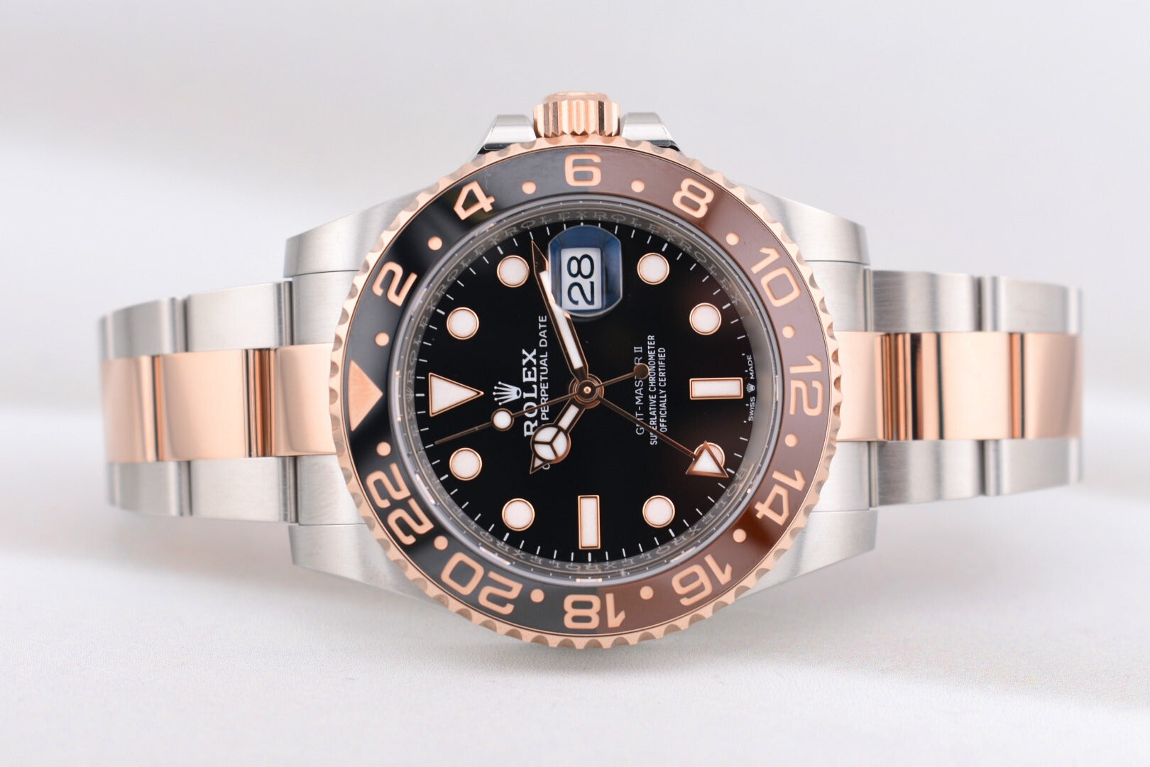 Rolex GMT Master II Rootbeer Two Tone Rose Gold 126711CHNR 2025