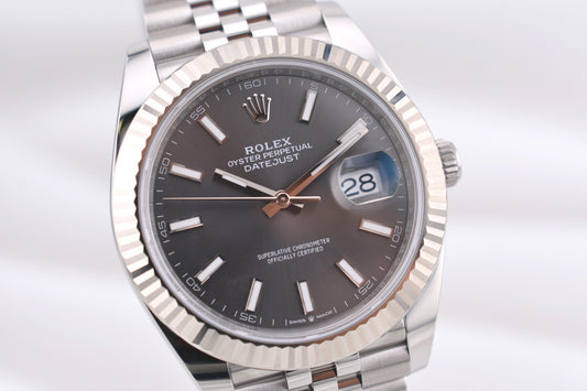 Rolex Datejust 41 Rhodium Dial 126334 2025