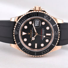 Rolex Yacht Master 40 Everose Gold Oysterflex 126655 2024