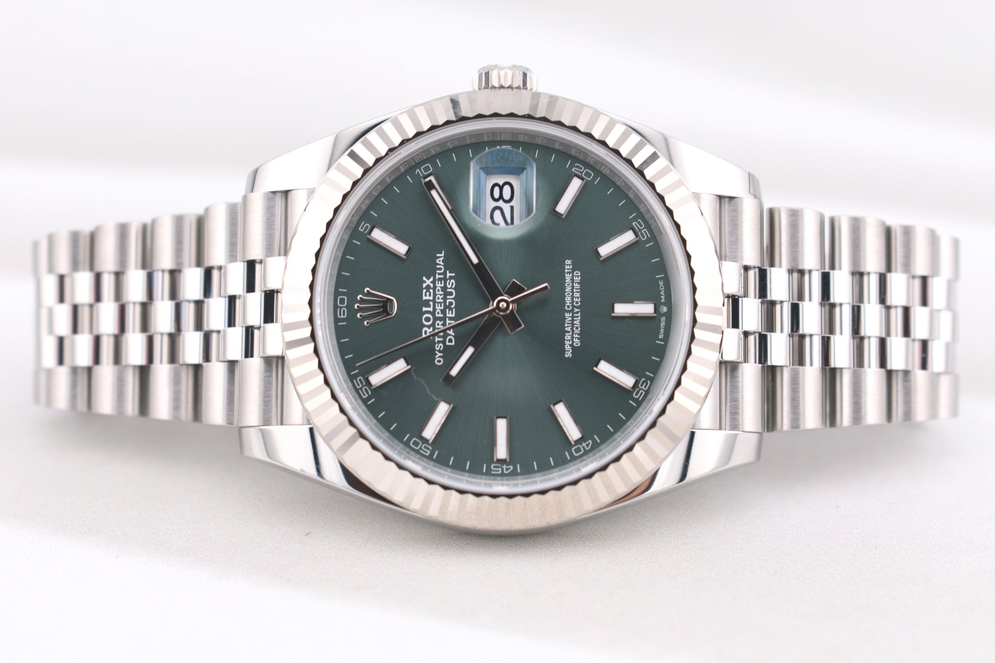 Rolex Datejust 41 Mint Green Dial 126334 2025
