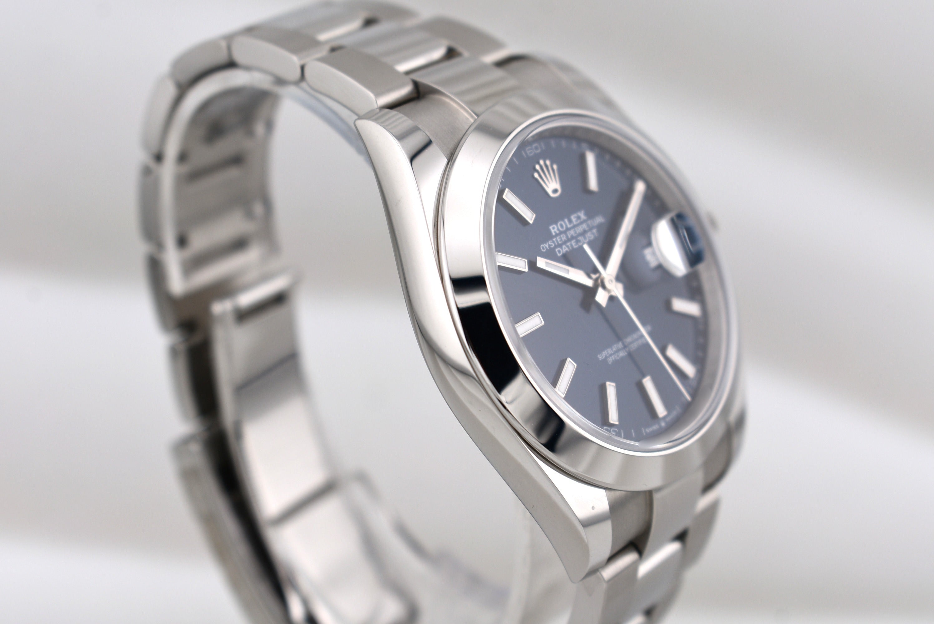 Rolex Datejust 41 Blue Index Dial Oyster Band 126300 2026