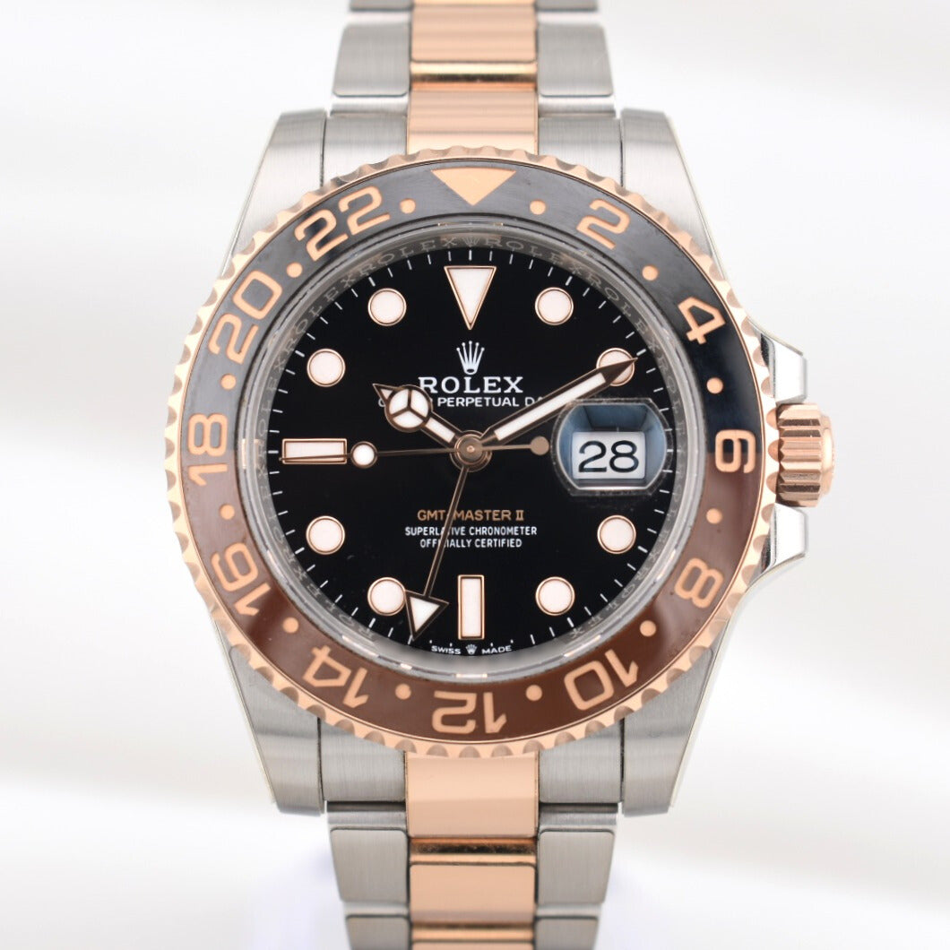 Rolex GMT Master II Two Tone Rootbeer 126711CHNR 2023