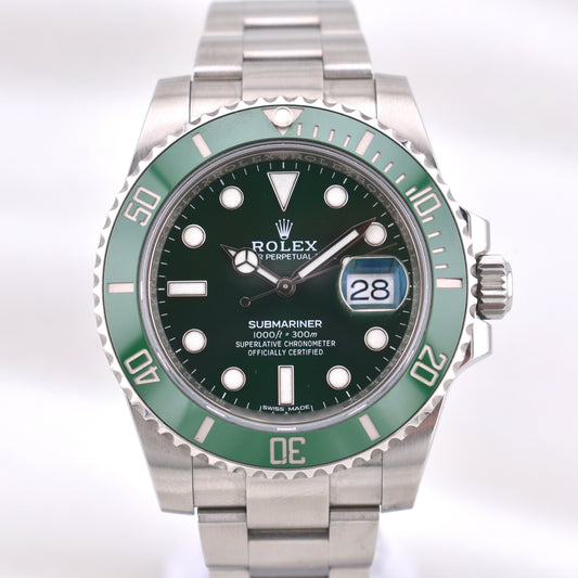 Rolex Submariner Date 'Hulk' 116610LV 2019