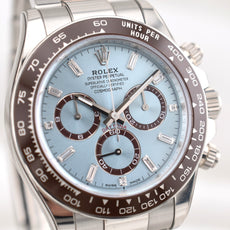 Rolex Cosmograph Daytona Platinum Ice Blue Baguette Dial 126506 2026