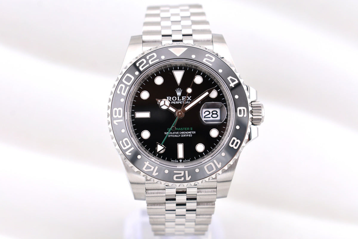 Rolex GMT Master II 'Bruce Wayne' Jubilee Band 126710GRNR 2026