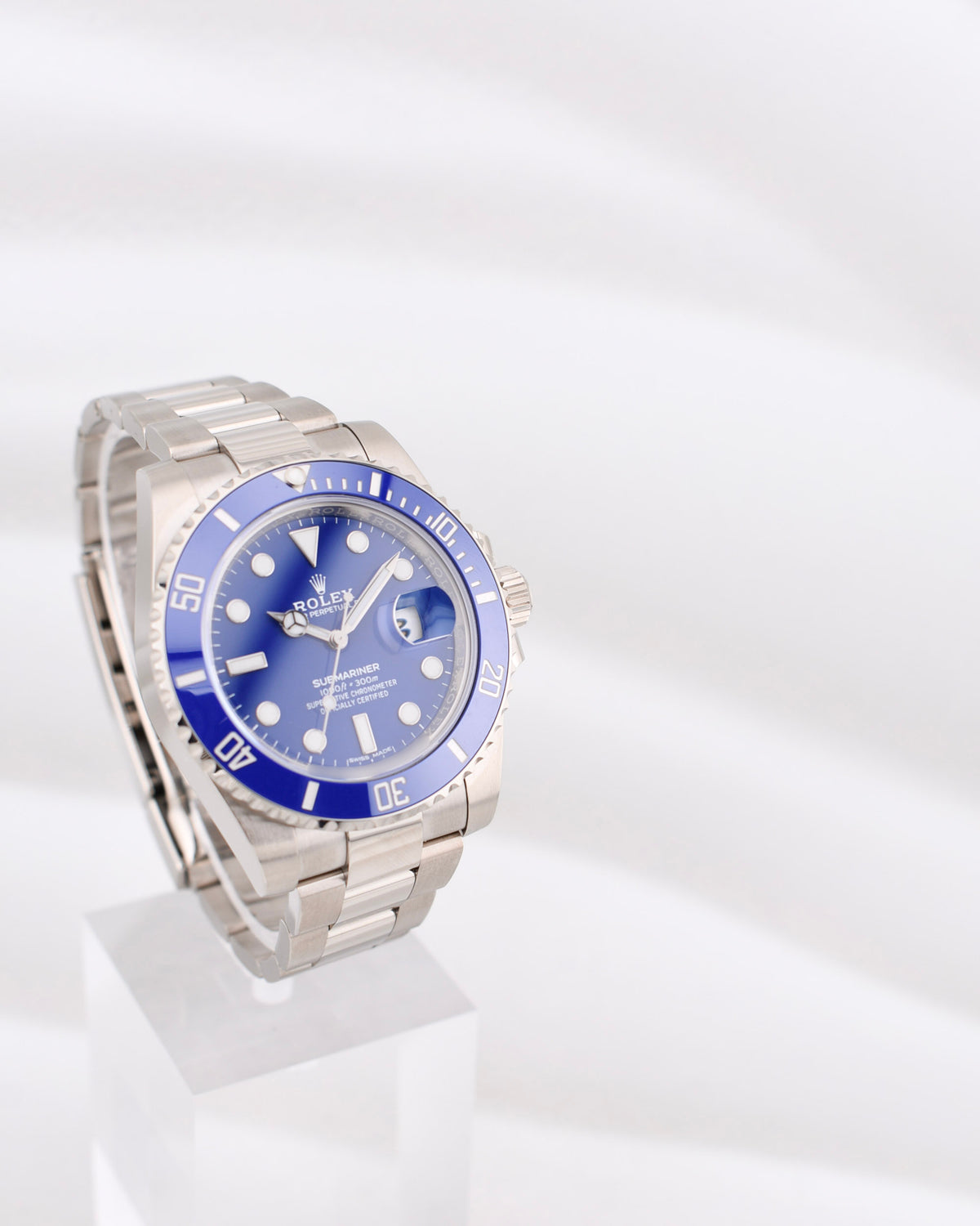 Rolex Submariner Date Blue Dial 'Smurf' NOS 116619LB 2020