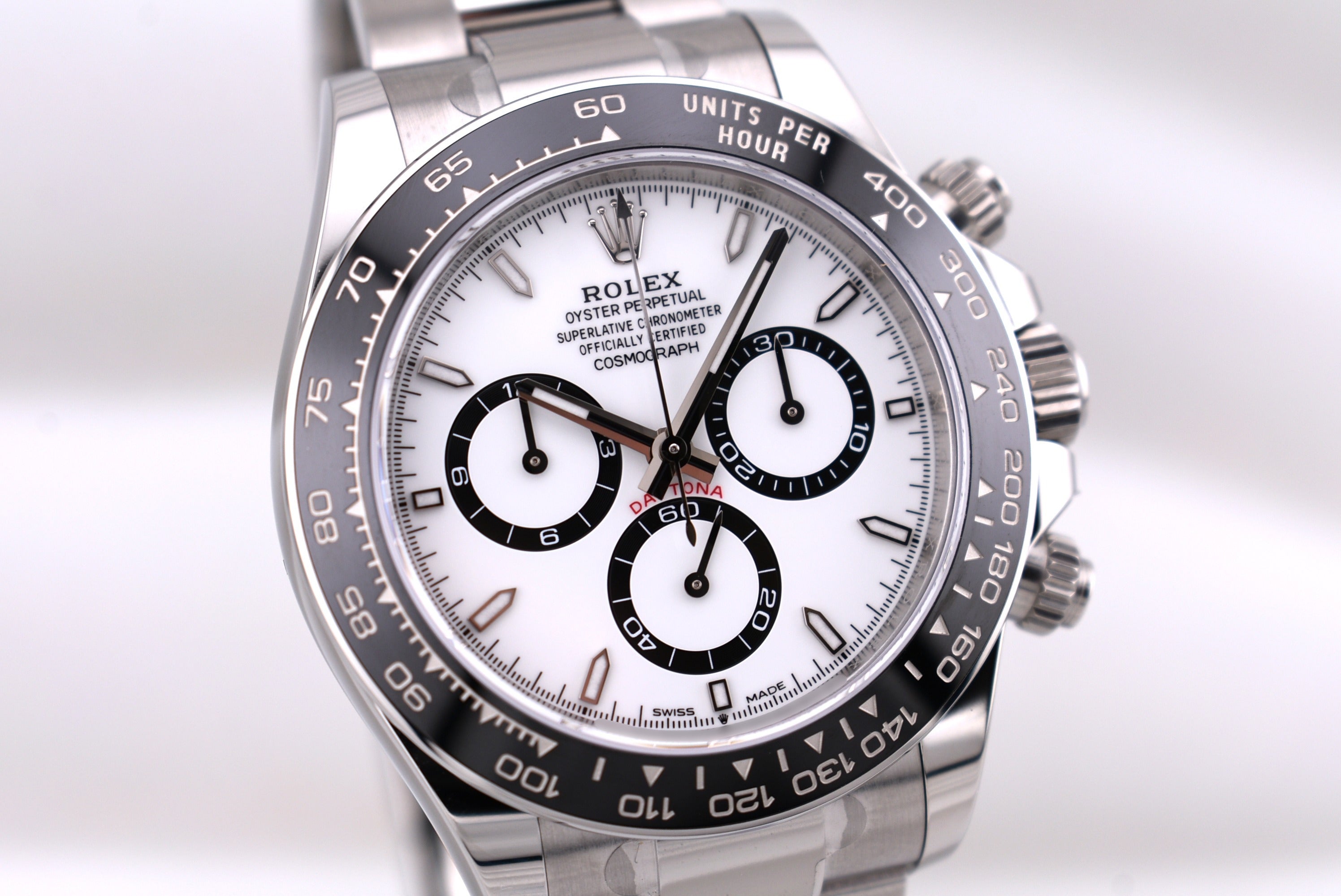 Rolex Cosmograph Daytona 'Panda' White Dial 126500LN 2026
