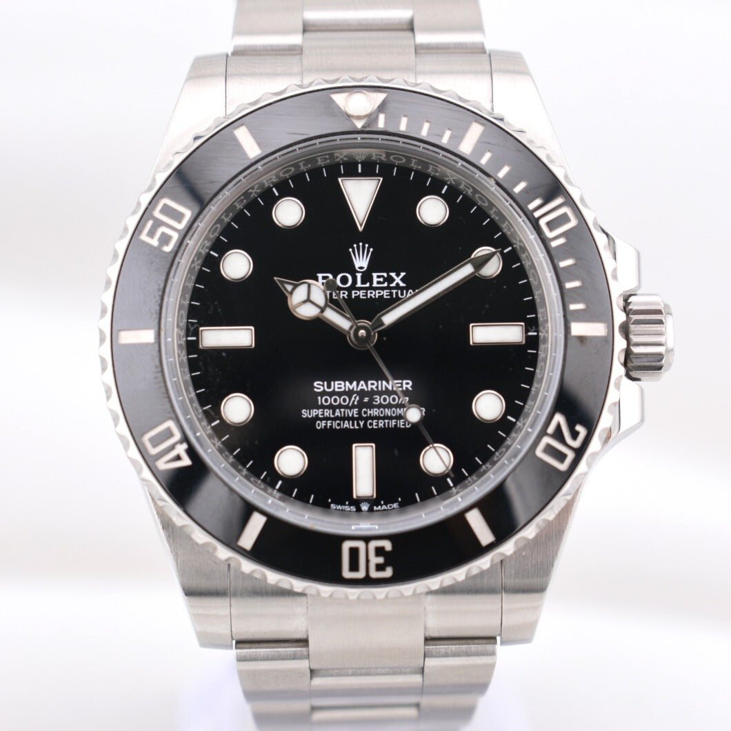 Rolex Submariner No Date Black Dial 124060 2025
