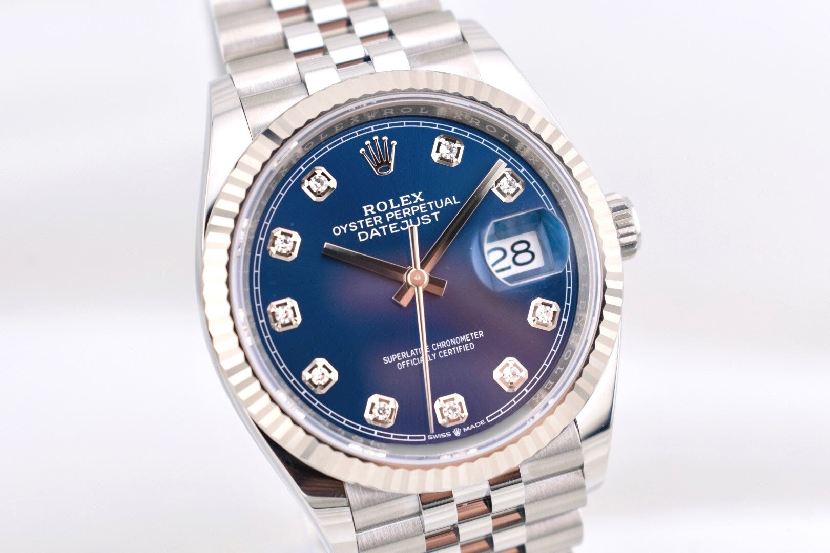 Rolex Datejust 36 Blue Diamond Dial 126234 2025