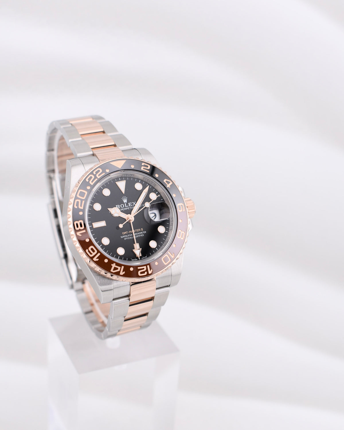 Rolex GMT Master II Two Tone Rootbeer 126711CHNR 2025