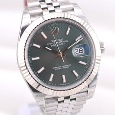 Rolex Datejust 41 Mint Green Dial 126334 2026