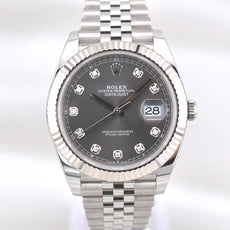 Rolex Datejust 41 Rhodium Diamond Dial 126334 2026
