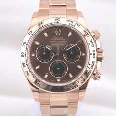 Rolex Daytona Chocolate Dial Rose Gold 116505 2023