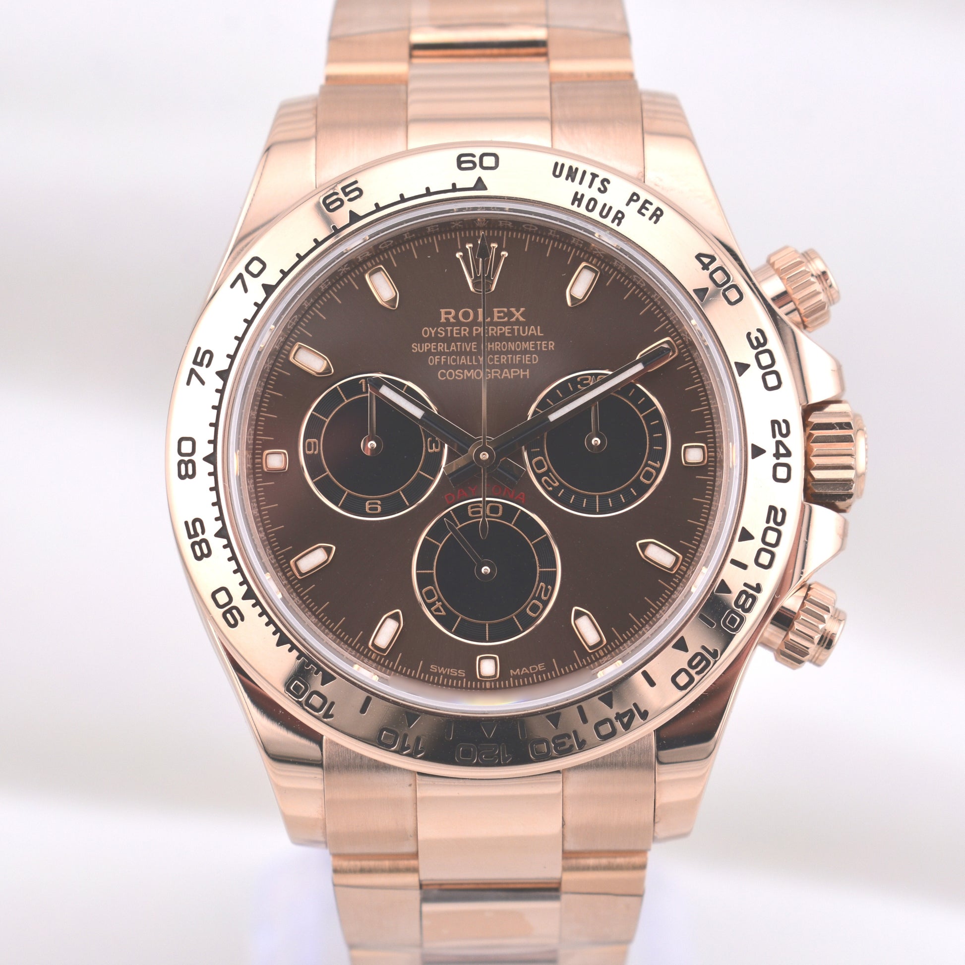 Rolex Daytona Chocolate Dial Rose Gold 116505 2023