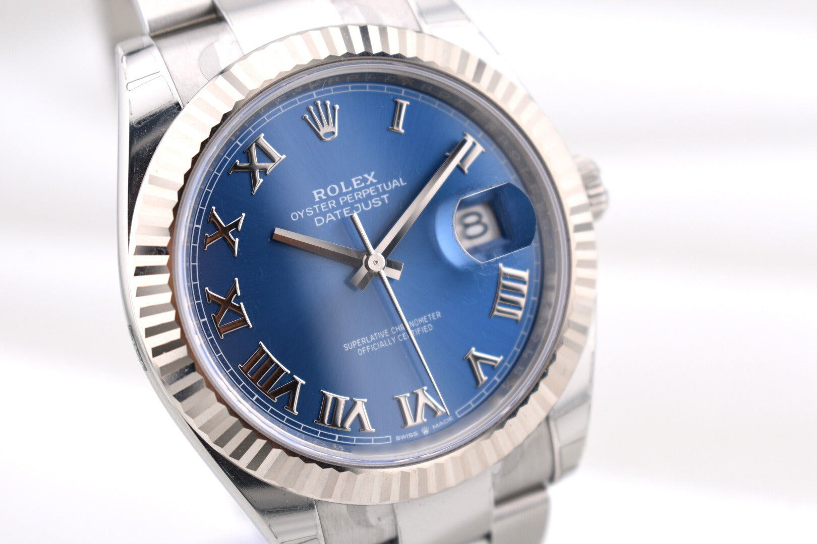 Rolex Datejust 41 Azzuro Blue Oyster Band 126334 2025