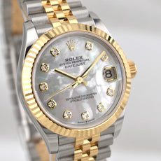 Rolex Datejust 31 Mother of Pearl Two Tone Yellow Gold 278273 2026