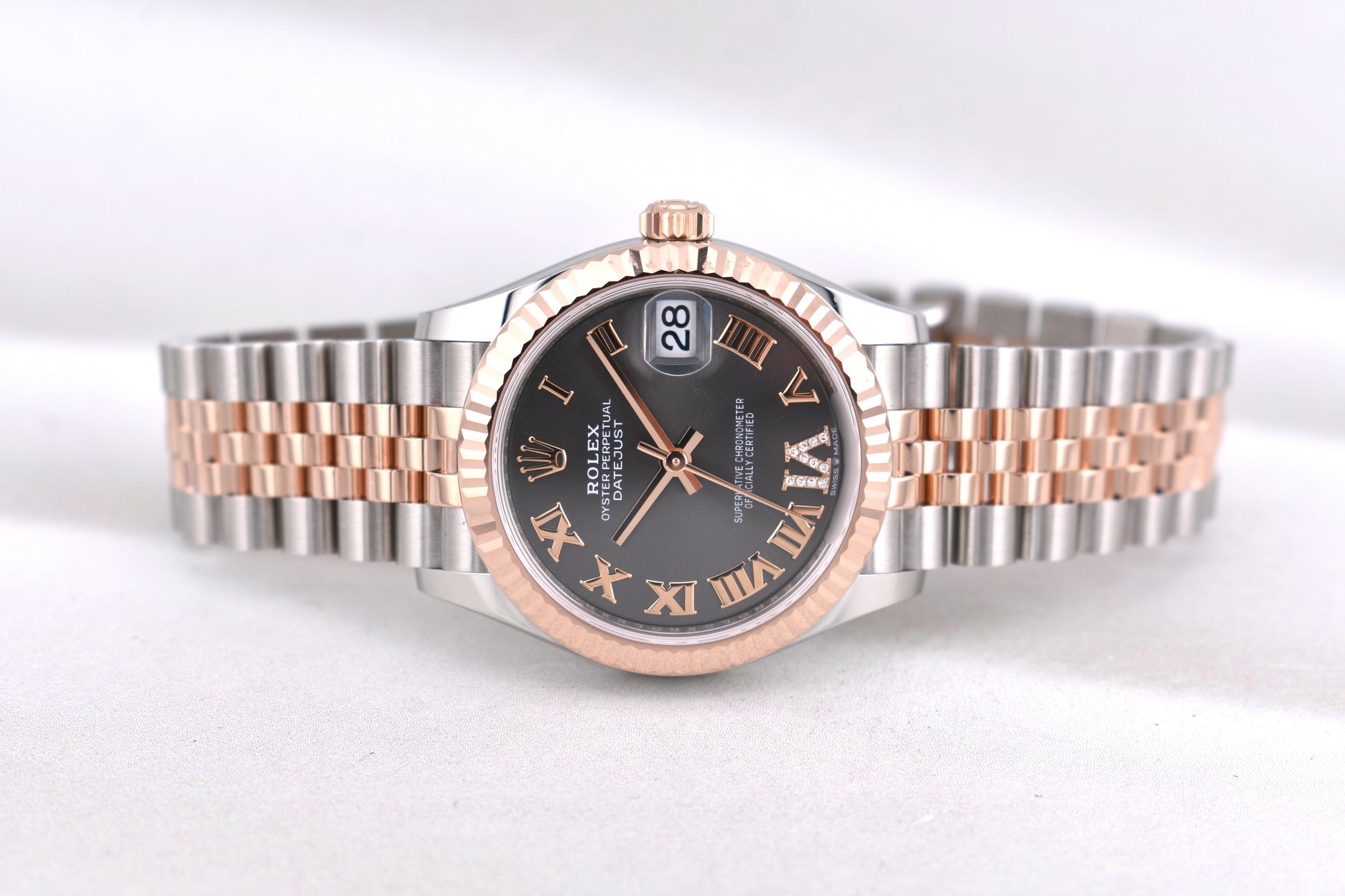 Rolex Datejust 31 Slate Roman Diamond VI Dial 278271 2026