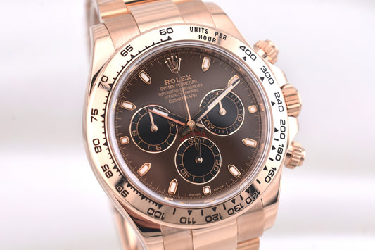 Rolex Daytona Chocolate Dial Rose Gold 116505 2023