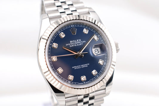 Rolex Datejust 41 Blue Diamond Dial 126334 2026