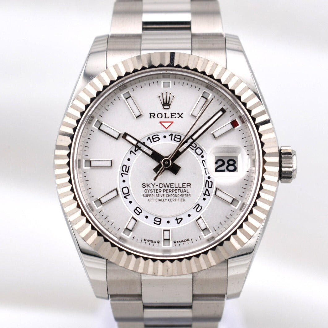 Rolex Sky Dweller White Dial Oyster Band 336934 2025