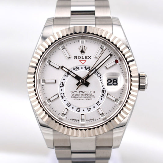 Rolex Sky Dweller White Dial Oyster Band 336934 2025