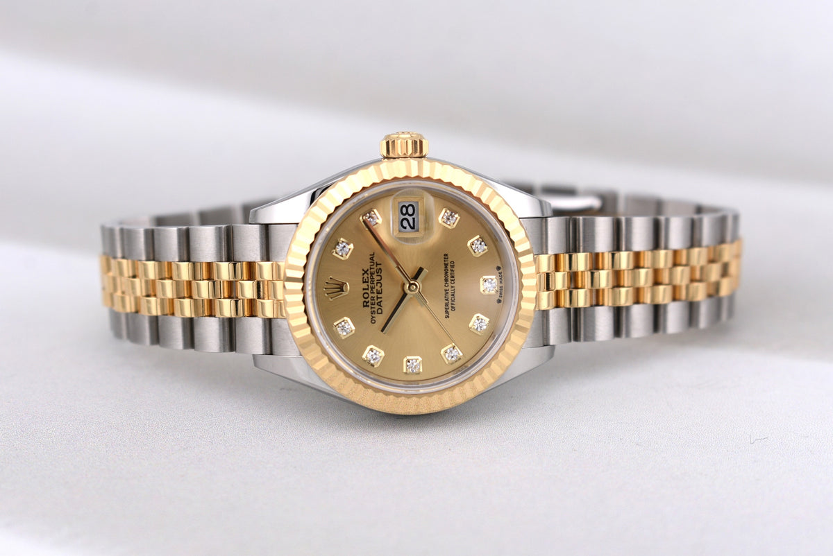 Rolex Lady Datejust Champagne Diamond Dial 279173 2026