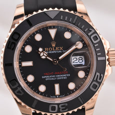 Rolex Yacht Master 40 Everose Gold Oysterflex 126655 2024