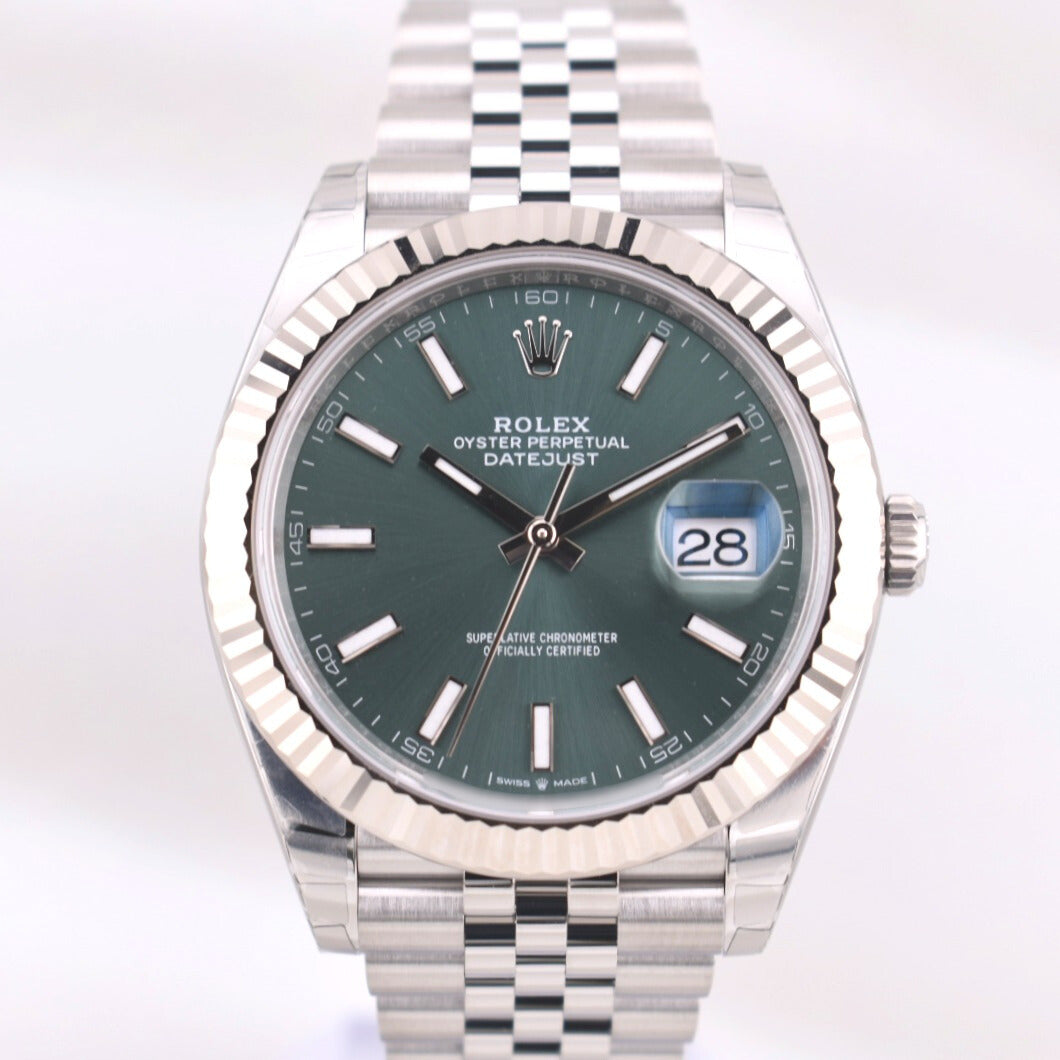 Rolex Datejust 41 Mint Green Dial 126334 2026