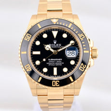 Rolex Submariner Date Yellow Gold Black Dial 126618LN 2022