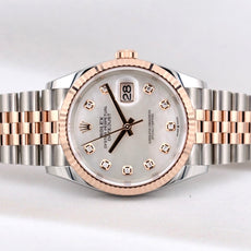 Rolex Datejust 36 Two Tone Rose Gold Mother of Pearl 126231 2025