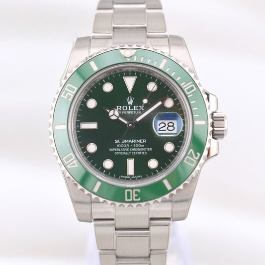 Rolex Submariner Date Hulk Green 116610LV 2018