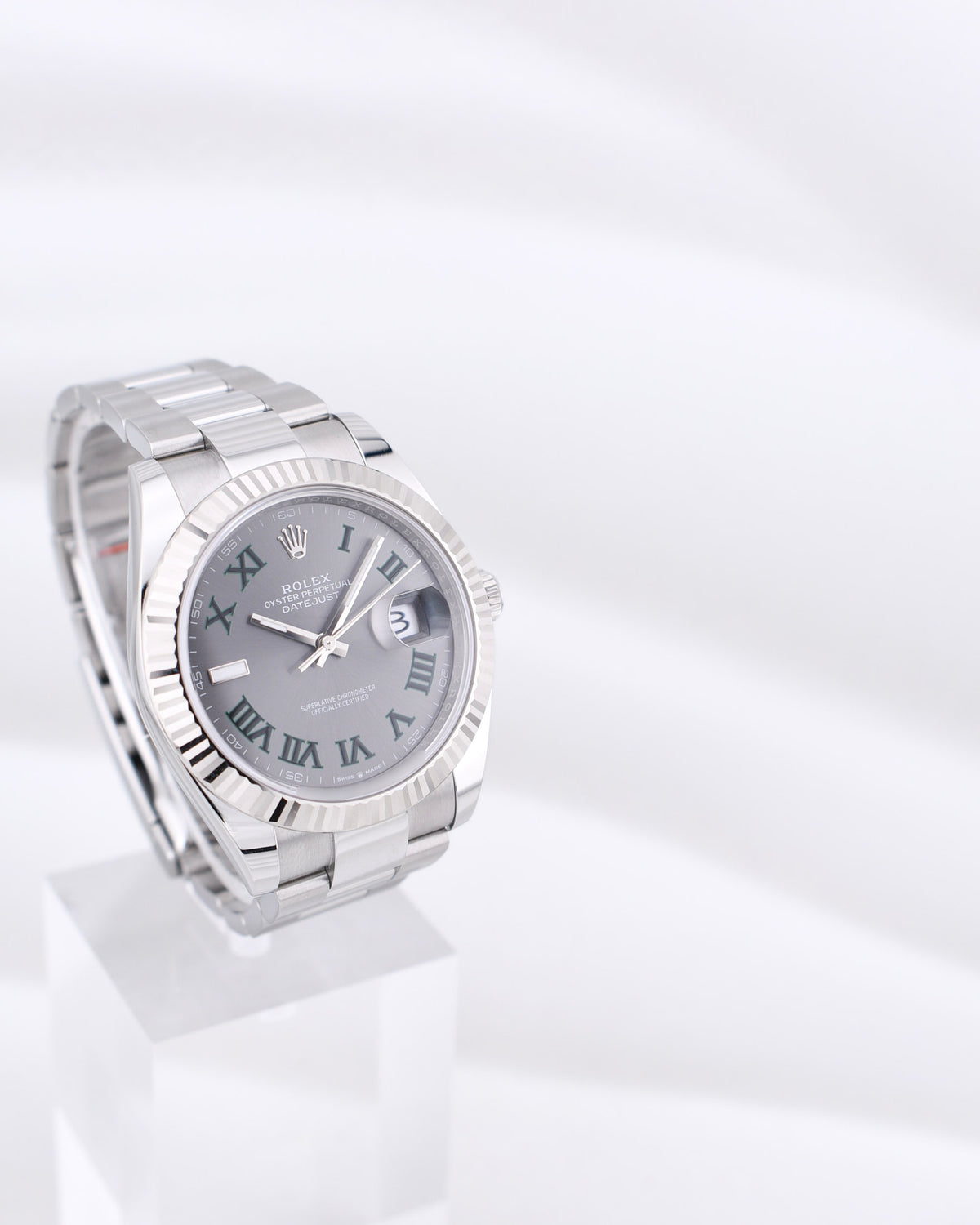 Rolex Datejust 41 'Wimbledon' Dial Oyster Band 126334 2025