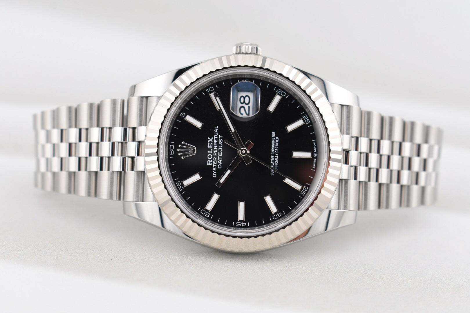 Rolex Datejust 41 Black Index Dial 126334 2026