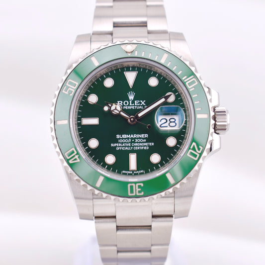 Rolex Submariner Date Hulk 116610LV 2018