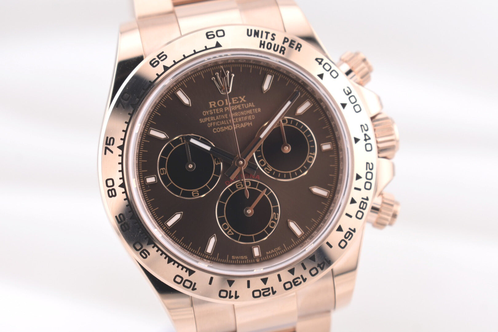 Rolex Cosmograh Daytona Rose Gold Chocolate Dial 126505 2026